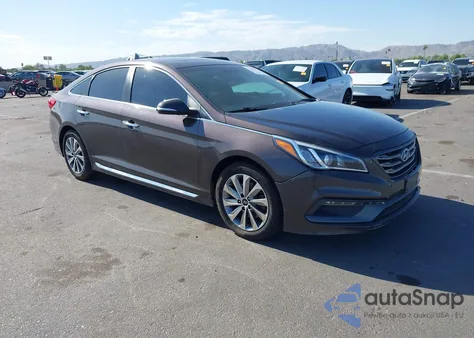 2017 Hyundai Sonata Sport from USA, damaged, VIN 5NPE34AF8HH489334
